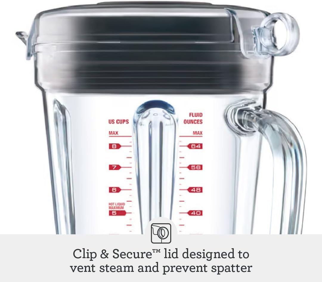 Breville BBL820SHY the Q Countertop Blender, Smoked Hickory