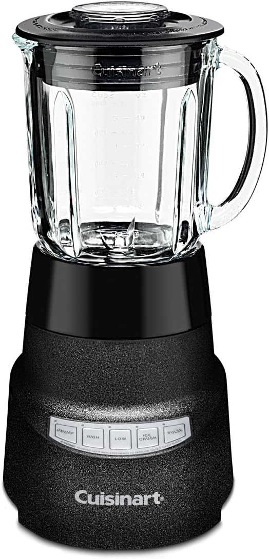 Cuisinart SPB-600BW SmartPower Deluxe Die Cast Blender, Black Wrinkle