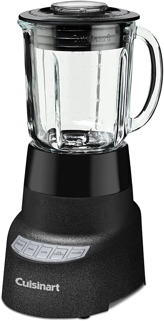 Cuisinart SPB-600BW SmartPower Deluxe Die Cast Blender, Black Wrinkle