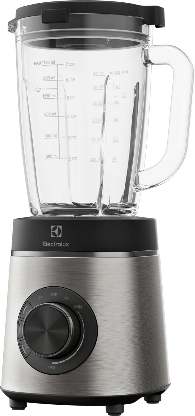 Electrolux High Performance Blender for Shakes and Smoothies with 1.75 L Glass Jar and To Go Bottle Mixer