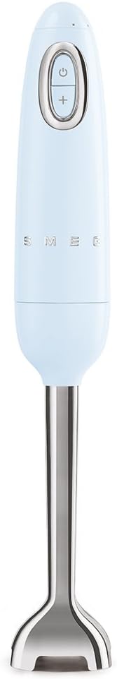 Smeg HBF02PBUS Hand Blender, Pastel Blue, One Size