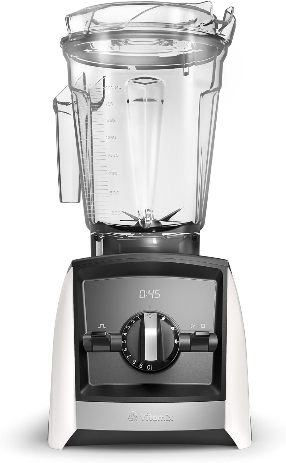 Vitamix A2500 Ascent Series Smart Blender, Professional-Grade, 64 oz. Low-Profile Container, White