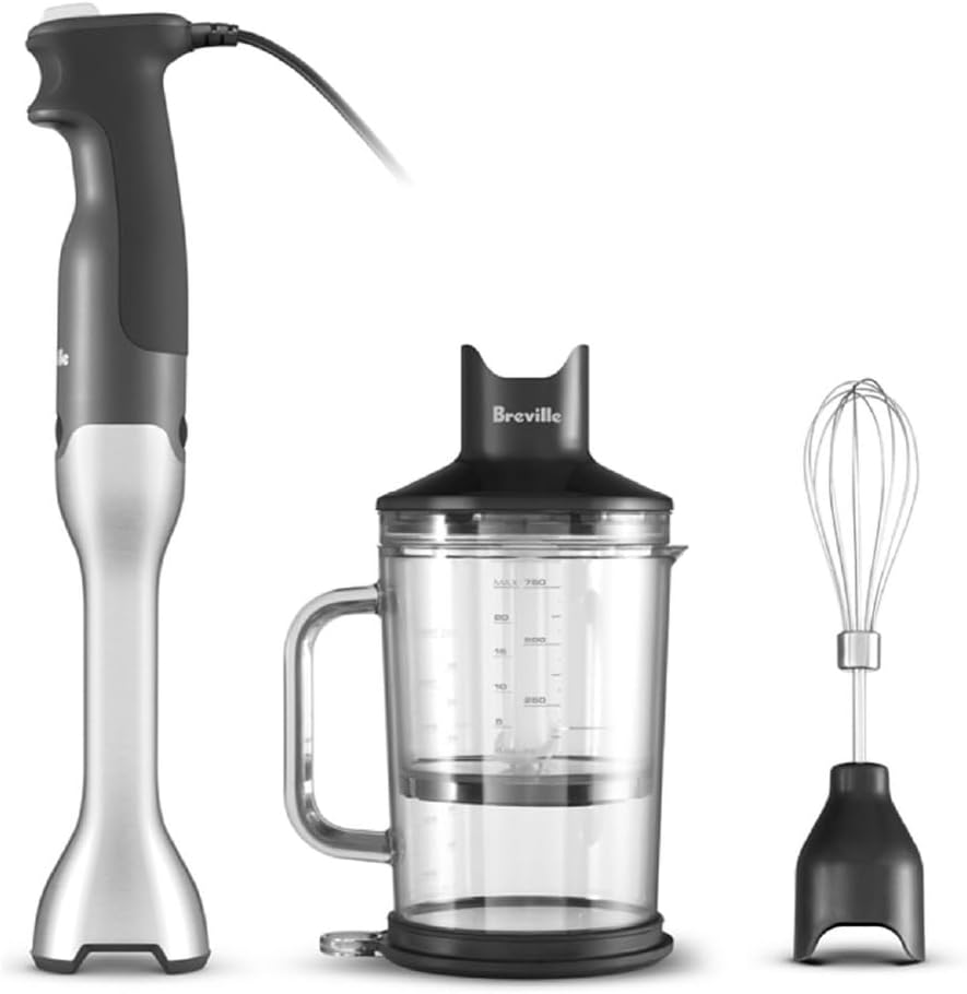 Breville BSB510XL Control Grip Immersion Blender, Stainless Steel