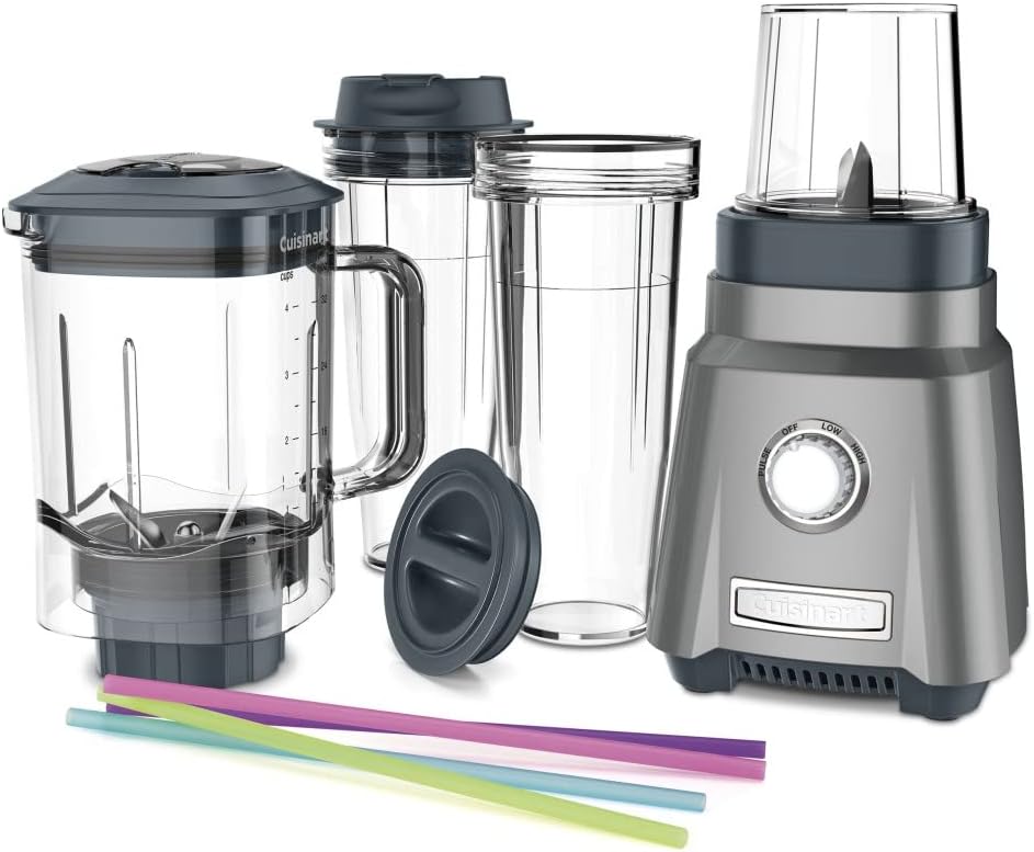 Cuisinart CPB-380 Hurricane Compact Juicing Blender, Gunmetal