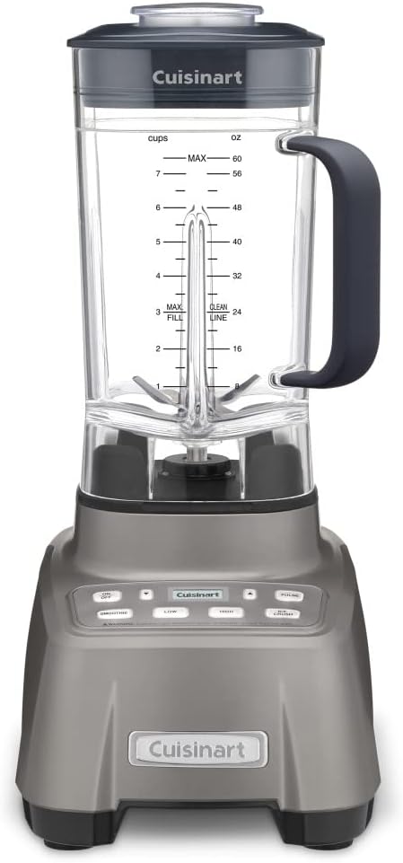 Cuisinart Hurricane Blender, 2.25 Peak, Gun Metal