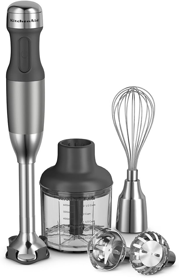 KitchenAid KHB2561CU 5-Speed Hand Blender - Contour Silver