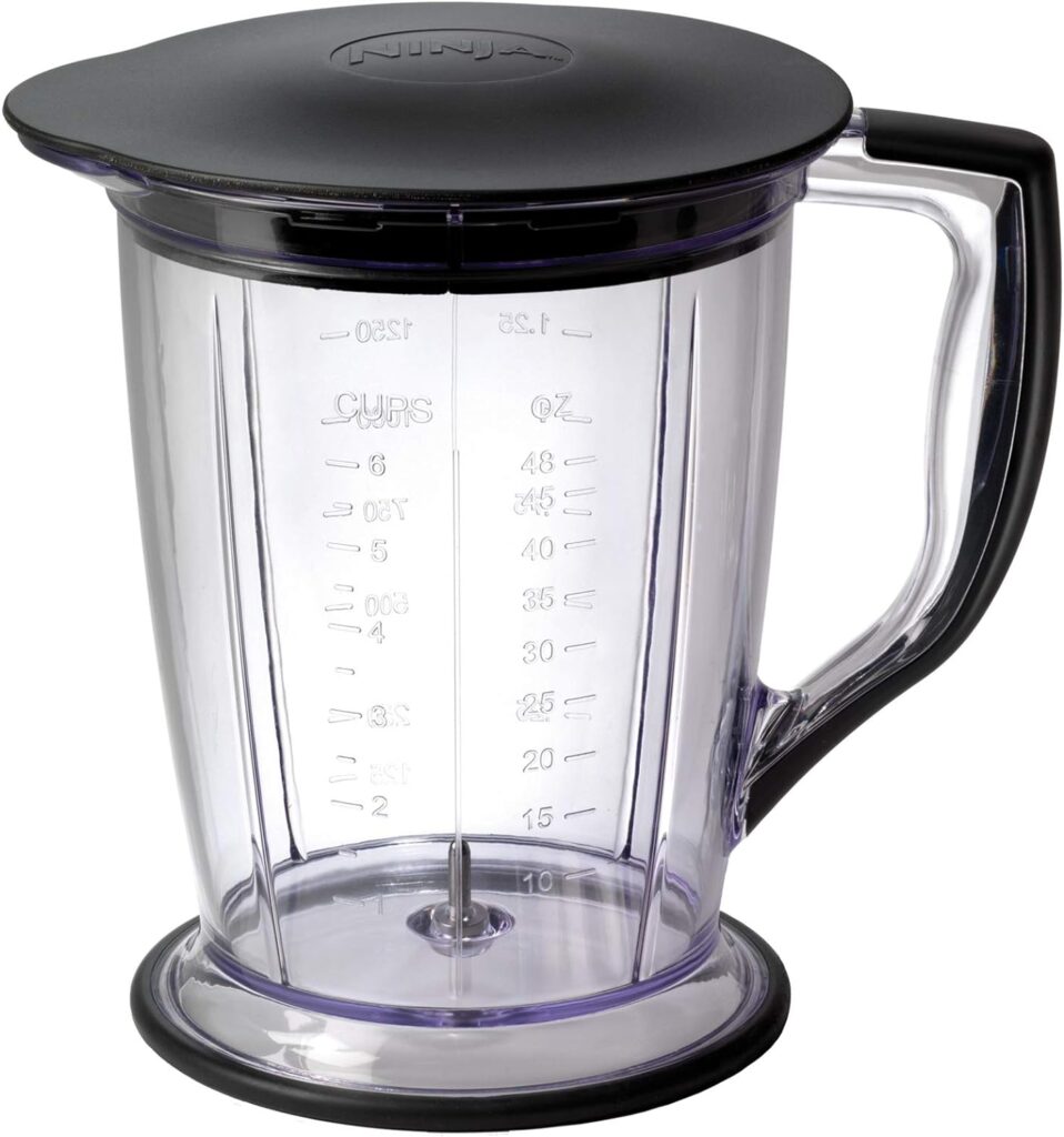 Ninja QB1004 Blender/Food Processor with 450-Watt Base, 48oz Pitcher, 16oz Chopper Bowl, and 40oz Processor Bowl for Shakes, Smoothies, and Meal Prep,Black