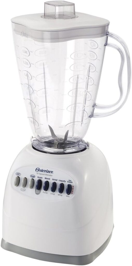 OSTER 6640 ampndash NP1 10-Speed Blender with Plastic Jar, 48 Ounce, White