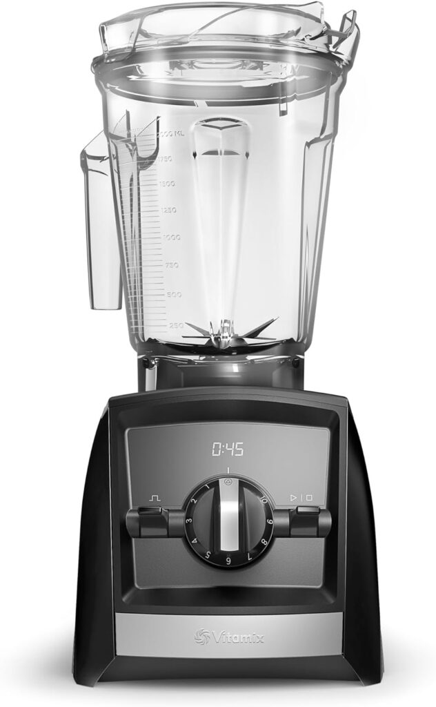 Vitamix A2300 Ascent Series Smart Blender, Professional-Grade, 64 oz. Low-Profile Container, 64 fl oz, Black